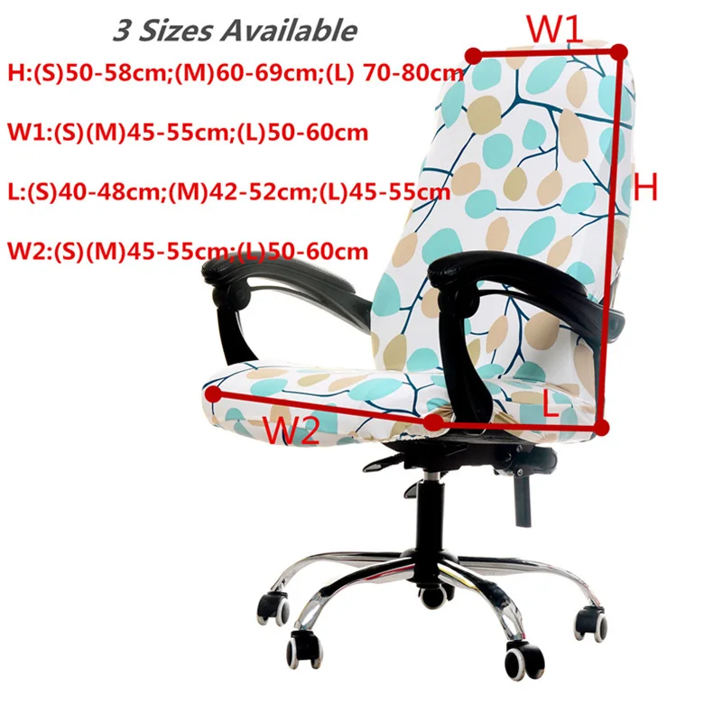 Современные чехлы для офисных компьютерных стульев чехол защиты сидений на