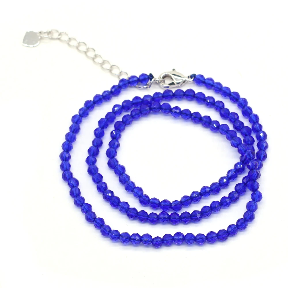 

3mm Fashion Natural Semi-Precious Stone Spinel Beads Exquisite Round-Spaced Loose Beads For Jewelry Making Charm DIY Bracelet