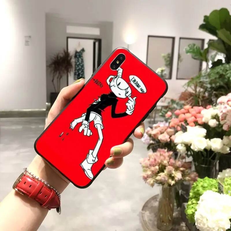 Чехол для телефона PENGHUWAN Cuphead game из мягкого силикона и ТПУ iPhone 11 pro XS MAX 8 7 6 6S Plus X 5S SE