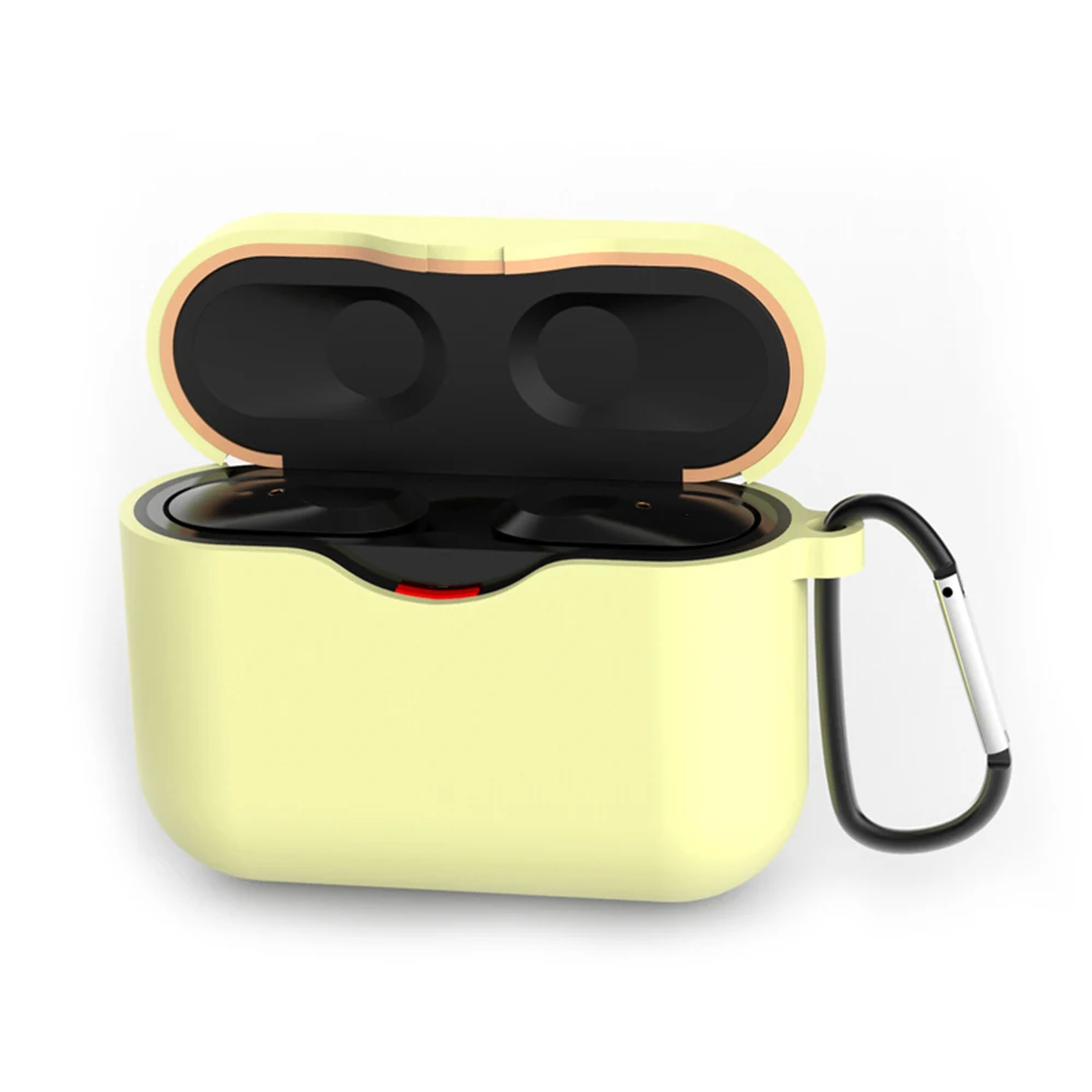 Мягкий силиконовый держатель для беспроводных наушников защитный чехол с полным