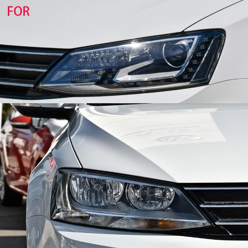 2 предмета в комплекте для Volkswagen Jetta 2012-2018 объектив абажур передняя фара крышка