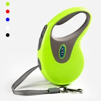Retractable Dog Leash Reflective Nylon Ribbon for Walking Small Medium Large Breed Dogs No Tangle Automatic Extendable Pet Leads