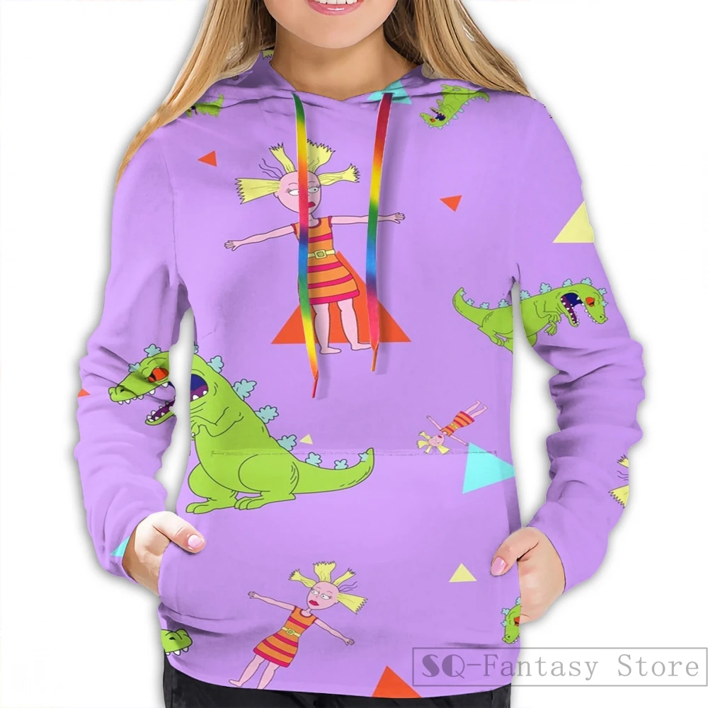 Женская Повседневная Толстовка с капюшоном и принтом Cynthia | Мужская одежда