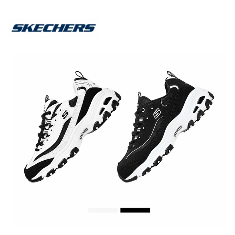 Skechers D'lites/Женская обувь Платформа для ходьбы папы удобная сетчатая Уличная
