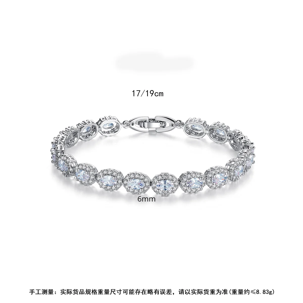 Luoteemi Шарм оживальной Форма камень циркон крошечные кубический вокруг белого