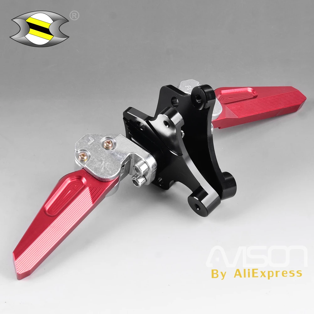Для X MAX X-MAX Xmax 250 300 400 2017 2018CNC складные мотоциклетные Задние подножки для ног |