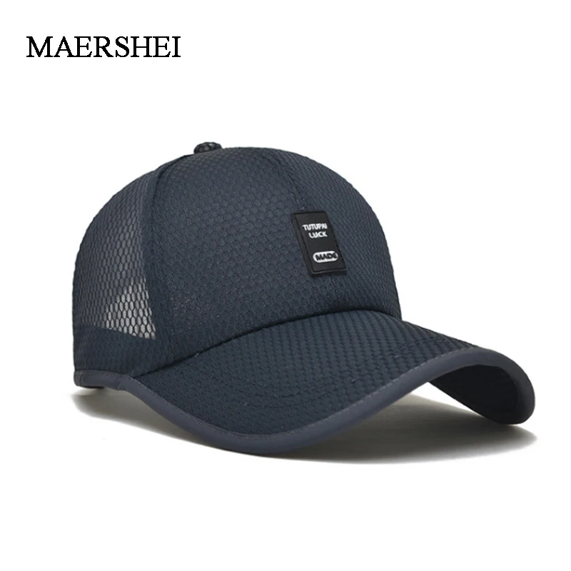 

Unisex baseball caps summer outdoor running visor Caps Snapback Dad sunscreen quick-drying breathable mesh cap casual sports Hat