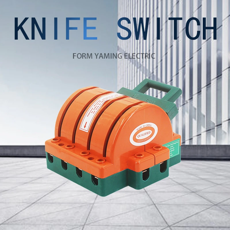 4P 63a нож переключатель источник питания двухсторонний трехфазный