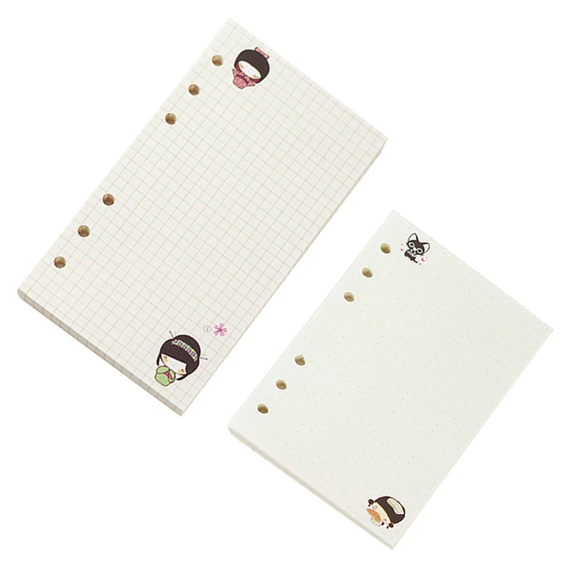 2 шт милый цветной дневник заправка спиральная блокнот сменный сердечник