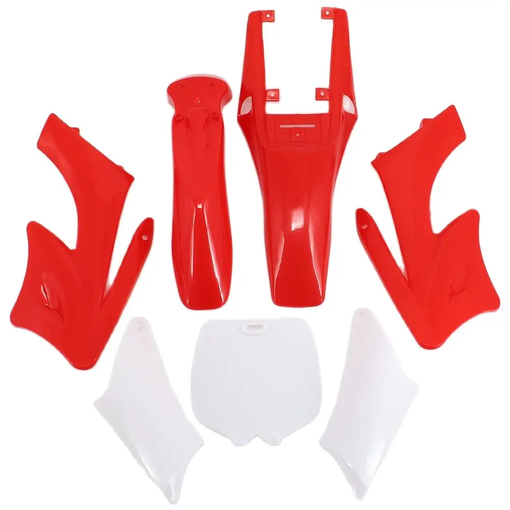 

7 Pieces High Strength Plastic Fender Fairing Body Kits For 47cc 49cc Chinese 2 Stroke Apollo Orion Mini Dirt Bike