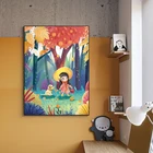 Наборы для вышивки крестиком, для рукоделия, 11CT, с рисунками осенних девочек