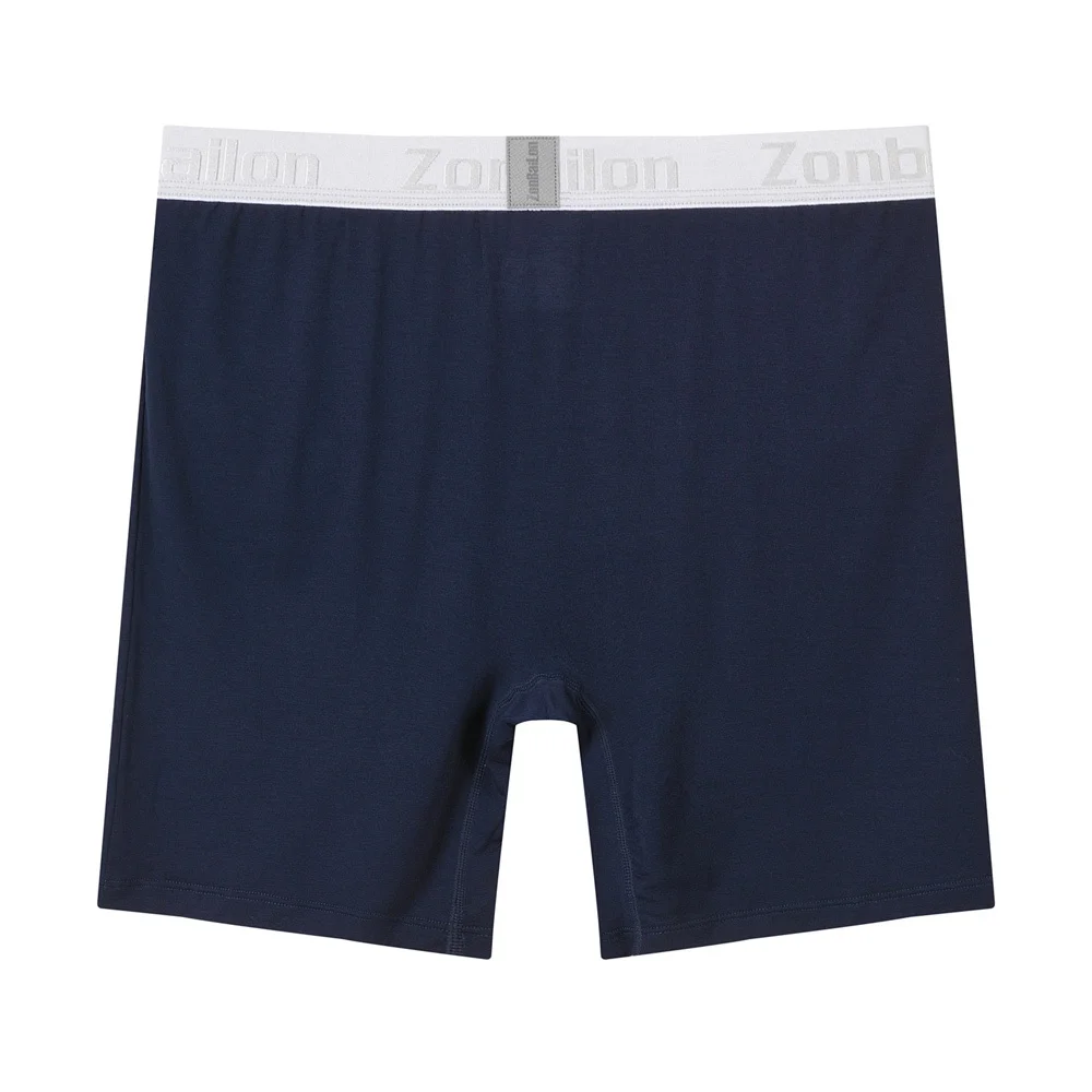 Men's Panties Underwear Shorts Boxers  Man Sexy Breathable Solid Color 4 PCS