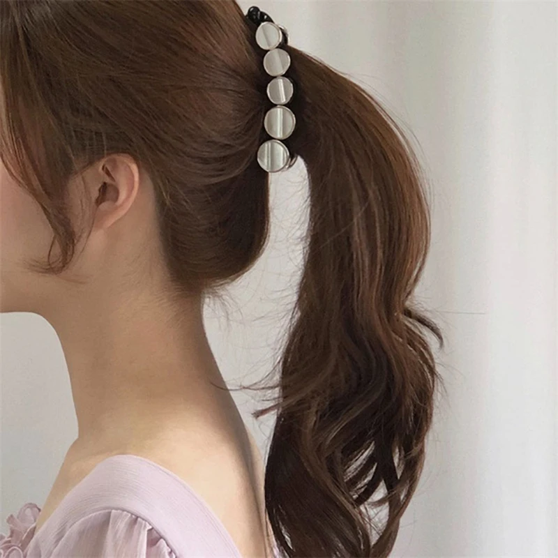 Заколка для волос в Корейском стиле вертикальная заколка хвоста | Украшения и