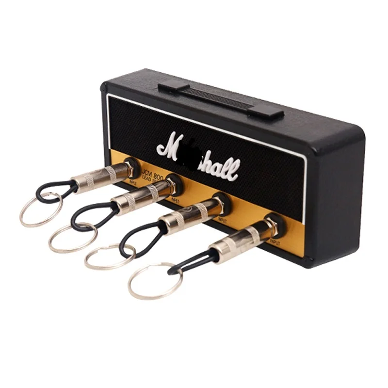 

For Pluginz JCM800 Jack Rack Vintage Guitar Amplifier Key Keychains Hanger Wall Mounting