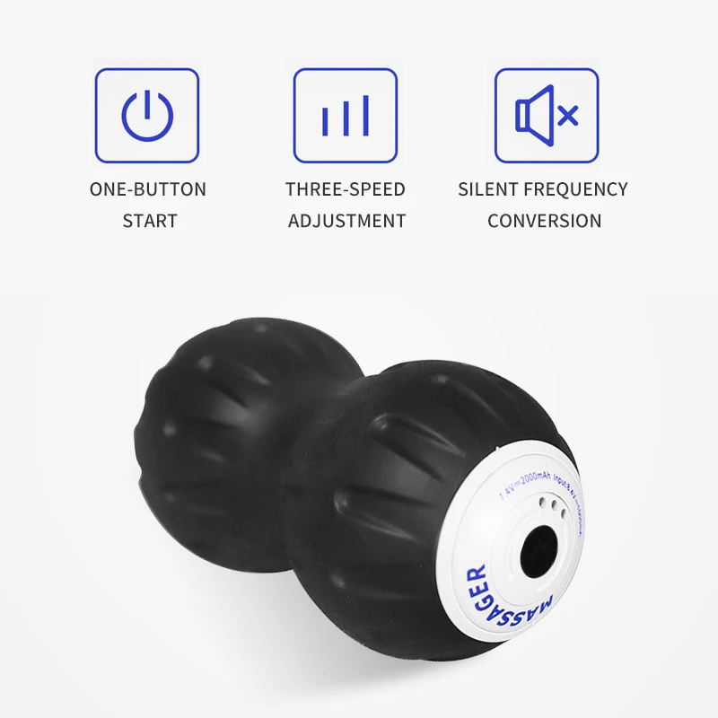 Валик для йоги мячик массажа арахиса мяч спортзала мужчин фитнеса терапии