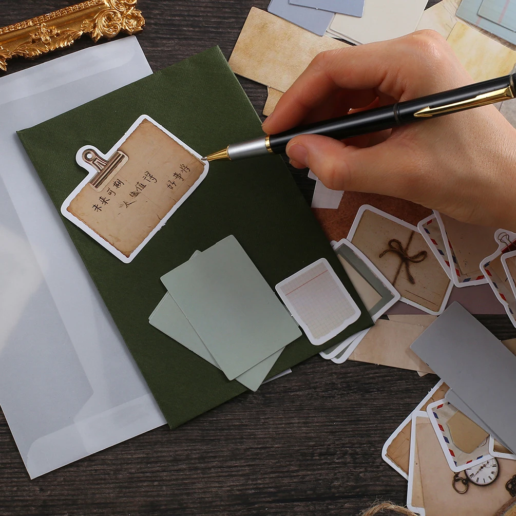 45 шт. винтажные наклейки в виде букв | Дом и сад