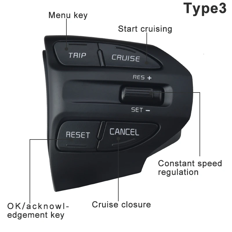ESPEEDER Автомобильный руль кнопка Bluetooth телефон круиз контроль громкости для KIA K2 RIO