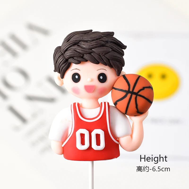 Баскетбольные топперы для торта мальчиков и девочек спортивная игра баскетбола
