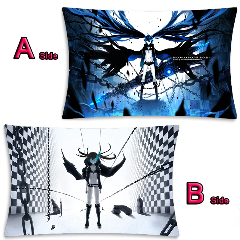 Наволочка для подушки аниме BLACK ROCK SHOOTER Takanashi Yomi обнимающая наволочка с милым