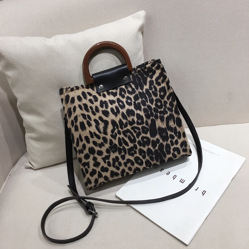Сумка шоппер с принтом гепарда для женщин новинка 2020 через плечо роскошная