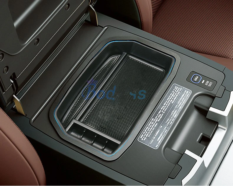 Автомобильный интерьер Нескользящая укладывающая коробка центральный