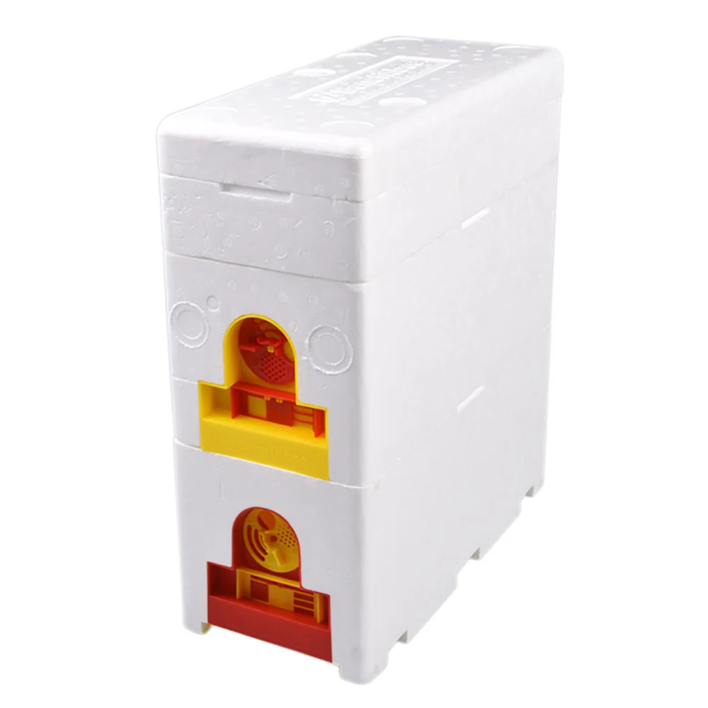 

Benefitbee Brand Multi-Functional Queen Bee Hive Plastic Foam Material Double Box Queen Rearing Beehive Beekeeping Tool Bee Nest