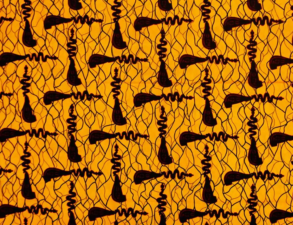 

African fabric real wax print African real wax style new design 2020 veritable wax block print