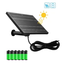 8W Solar Panel 5V USB Power For Phone Outdoor Solar Battery Charger DC12V For Mini Camera WiFi Solar Video Surveillance System