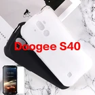 Чехол для телефона Doogee S40 5,5 дюйма, задняя крышка, Мягкий Силиконовый Чехол Для Doogee S40 IP68 с закаленным стеклом Для Doogee S40 2019