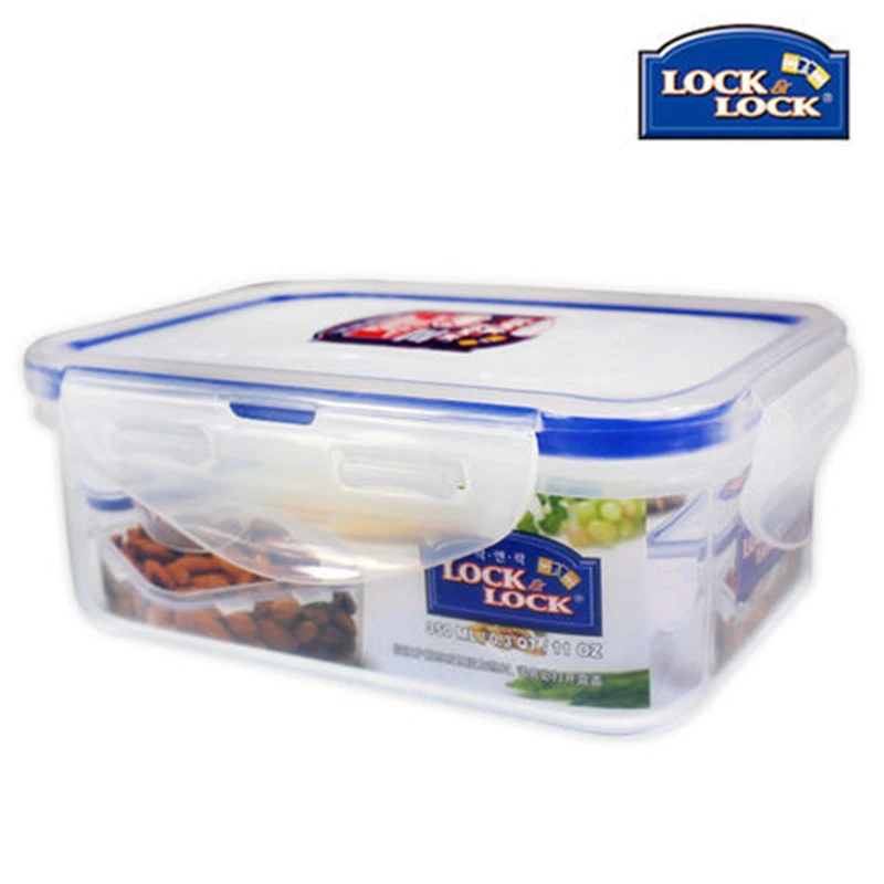 

Plastic fresh-keeping box, microwave oven storage box HPL806/350ml