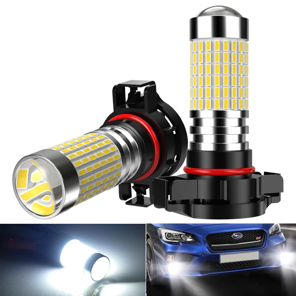 

5202 9005 9006 LED Fog Light H8 H11 HB3 HB4 H9 PSX24W H7 For Ford Mustang Escape Transit KA Ecosport MK2 Mk3 Car Lamp Bulb 6000k