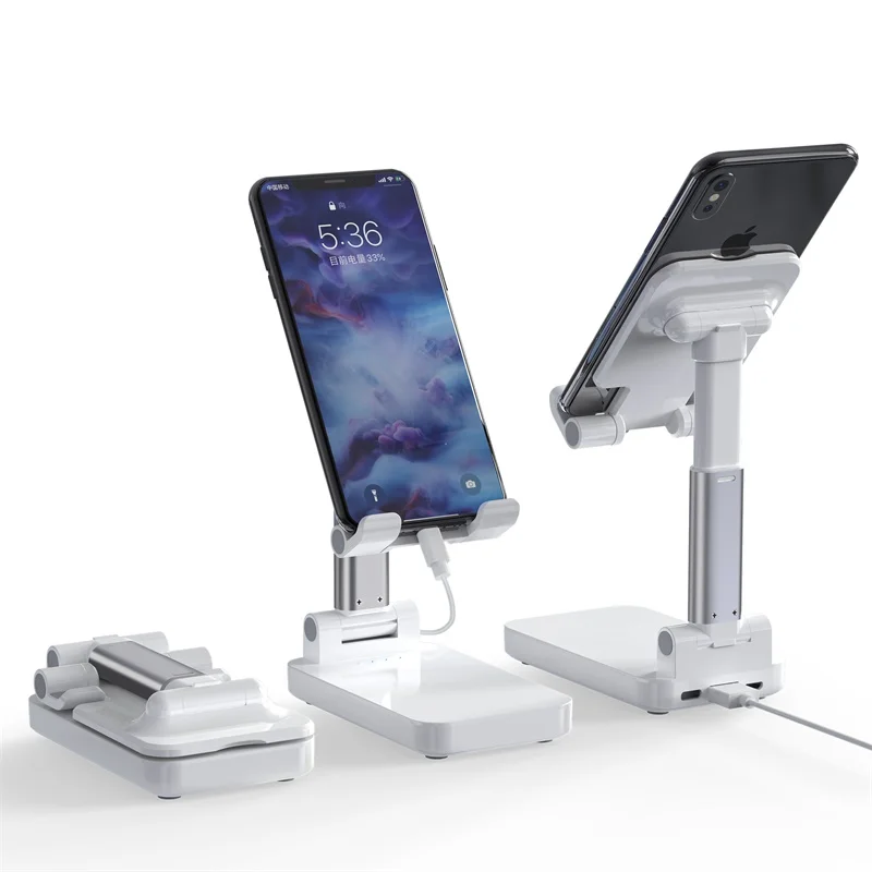 Фото Upgrade Version Foldable Desktop Phone Stand Bracket With Power Bank for Tablet Мобильные телефоны и аксессуары Upgrade Version Foldable Desktop Phone Stand Bracket With Power Bank for Tablet Мобильные телефоны и аксессуары