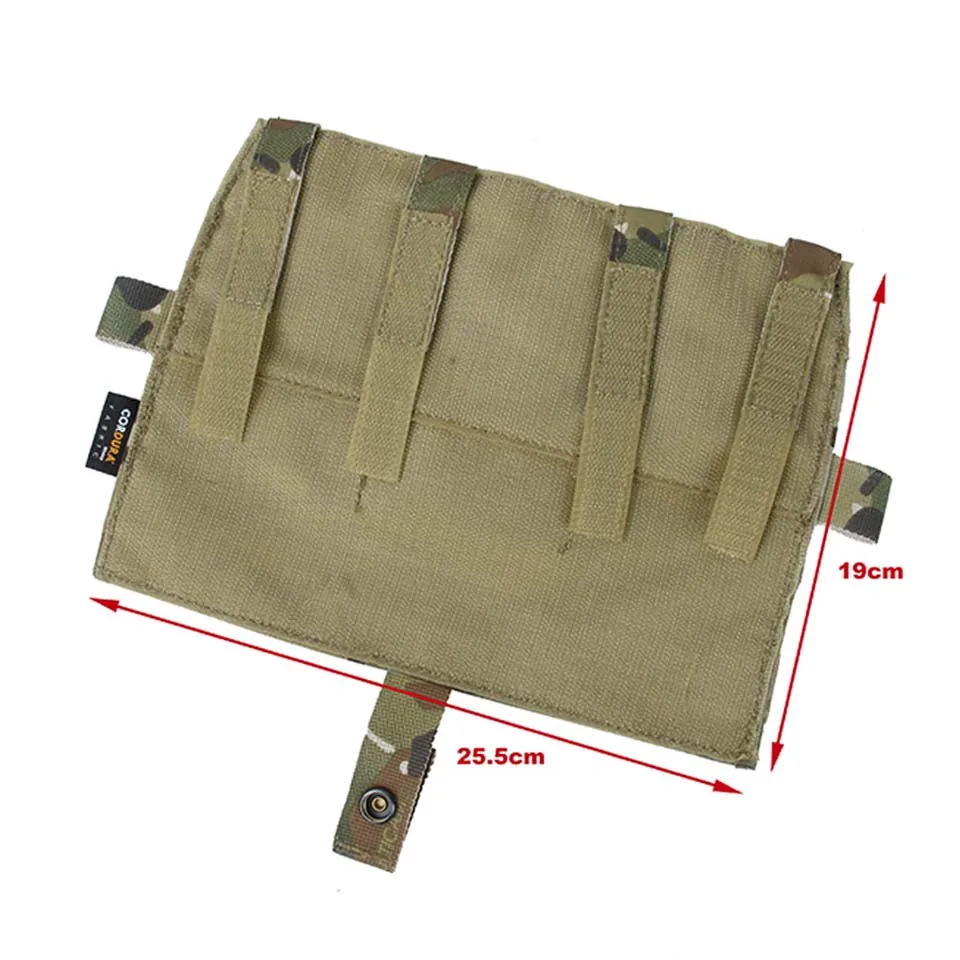 TMC MOLLE M4 Тройная журнальная сумка Мультикам для тактических AVS JPC2.0 жилет Передняя панель для страйкбола охоты