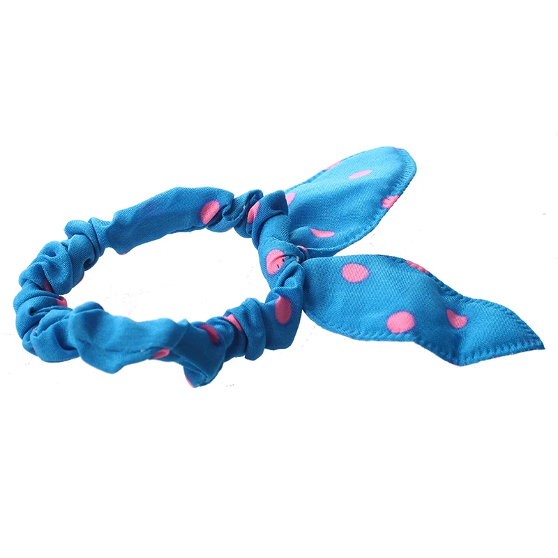 10 шт. женские ремешки для волос с кроличьими ушками корейский стиль держатель