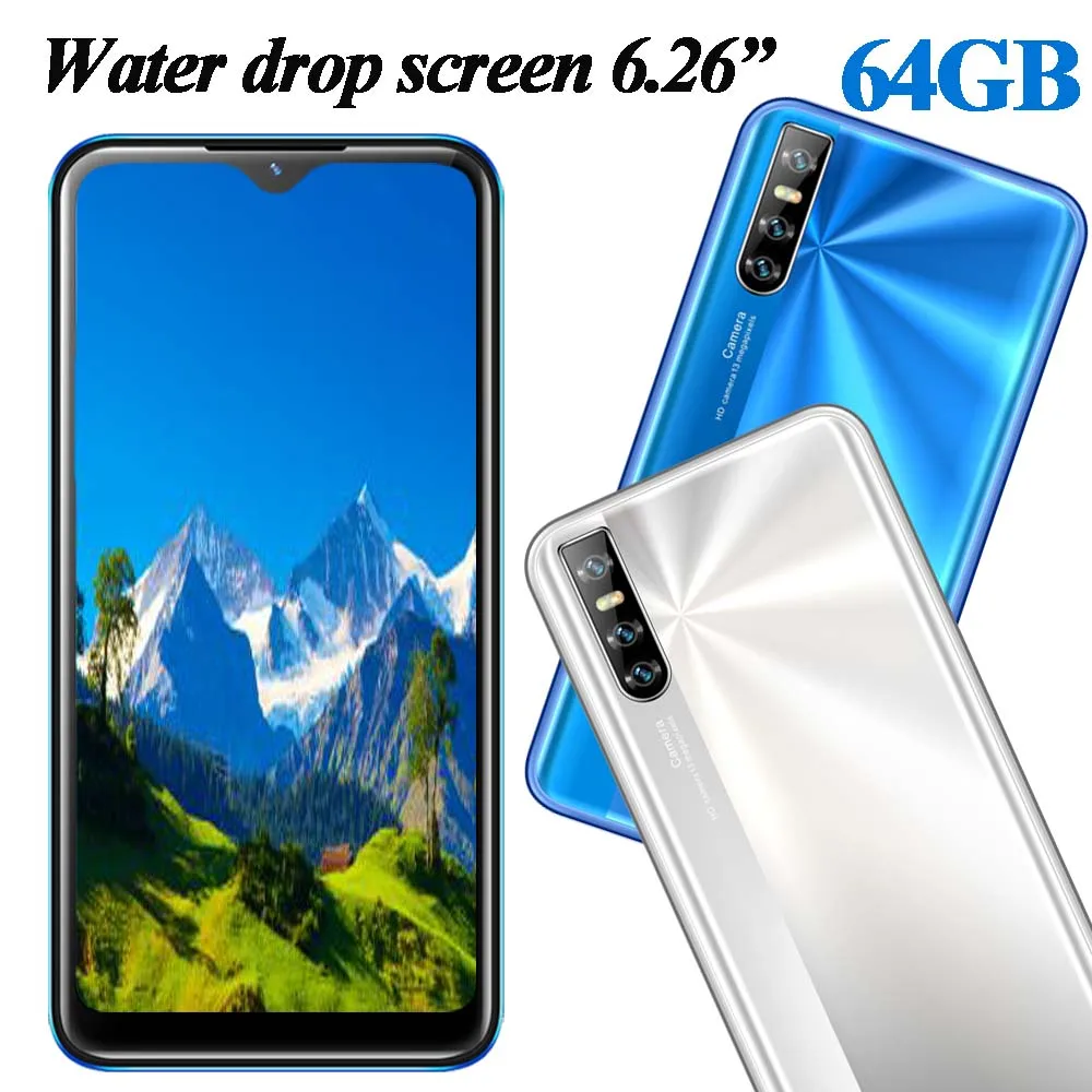 Мобильный телефон с глобальной прошивкой 4 Гб ОЗУ Android 6 26 дюйма 4T 64 ПЗУ 13 МП