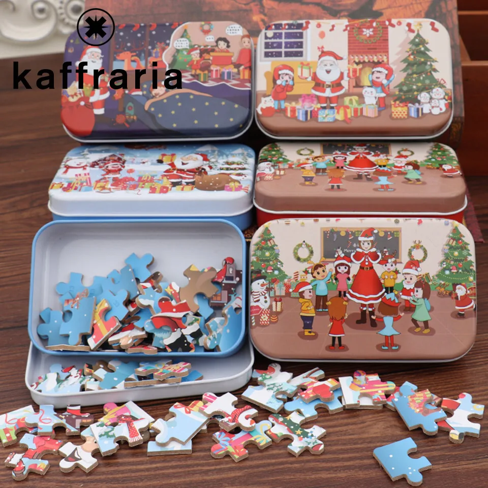 60 штук деревянные головоломки игрушки для детей Мультяшные животные автомобиль