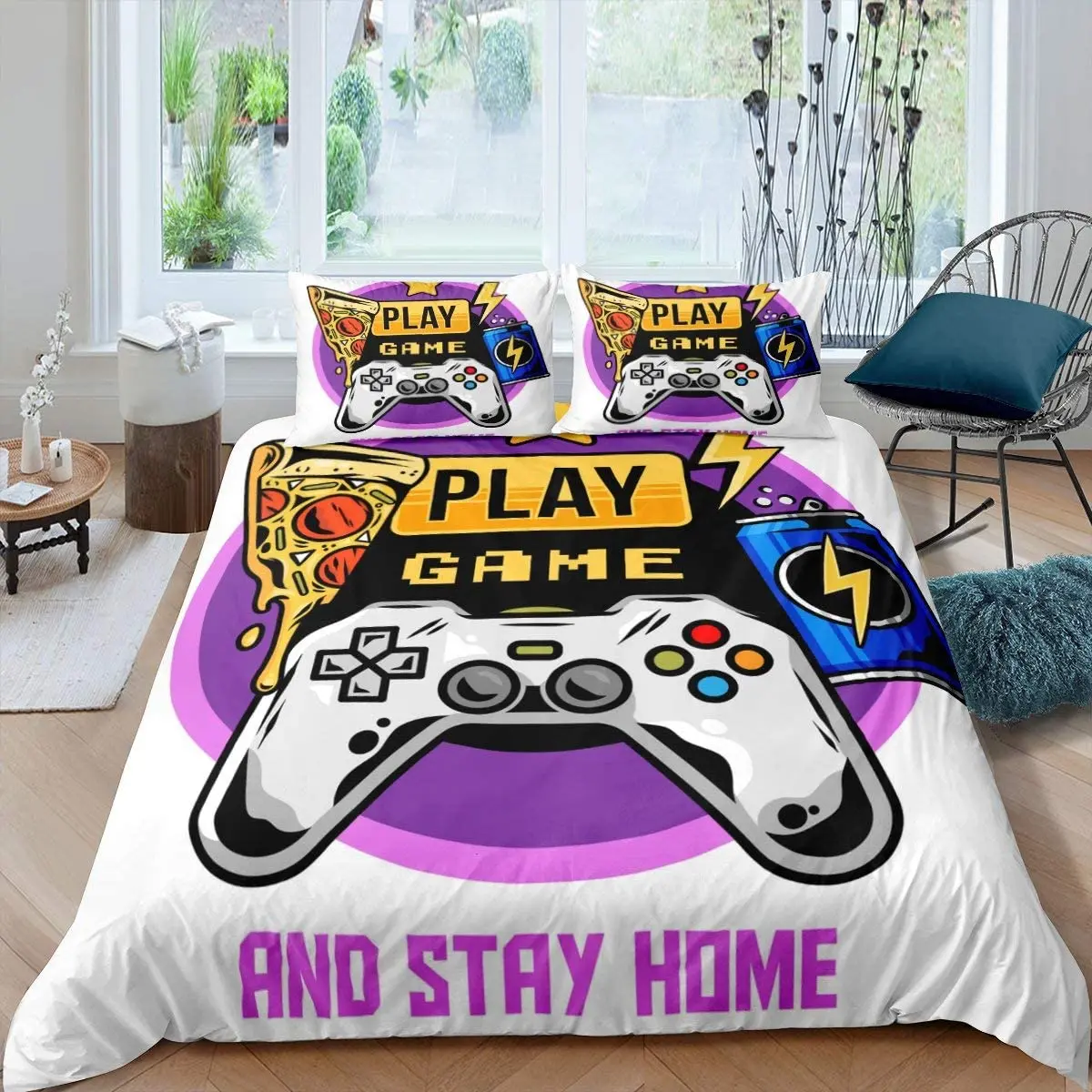 

Детские игры одеяло чехол для игры 3D постельное белье геймпад комплект пододеяльников для мальчиков Мультяшные видео игры комплект постел...