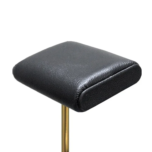 

Marble Base PU Leather Watch Stand, High-End Metal Rod Watch Stand, Bracelet, Necklace, Display Stand