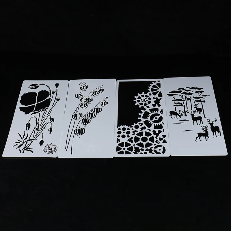 

1PC Tree and Flower Shape Reusable Stencil Airbrush Painting Art DIY Home Decor Scrap Booking Album Crafts Gift