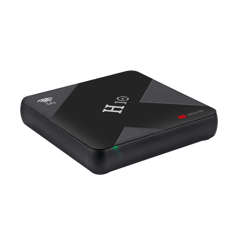 Новый H10 Android 9 0 Smart Tv Box 4 Гб четырехъядерный 6K телеприставка двойной Wifi 2 4G/5G Usb3.0