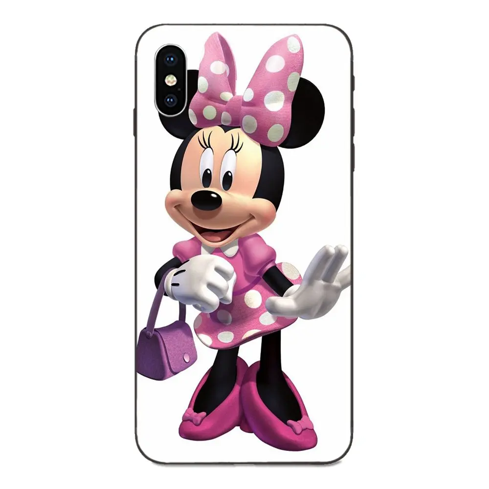 Красивая Минни Мышь Стиль для Galaxy A3 A5 A6 A6s A7 A8 A9 A10 A20E A30 A40 A50 A60 A70 A80 A90 плюс печати чехол для телефона
