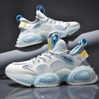 senta new men chunky sneakers breathable reflective running shoes trendy non slip cushioning walking jogging shoes zapatillas