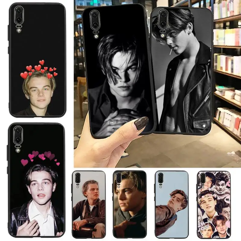 

Leonardo Dicaprio Aesthetic Phone Case For Huawei P20 P30 P40 lite Pro P Smart 2019 Mate 10 20 Lite Pro Nova 5t
