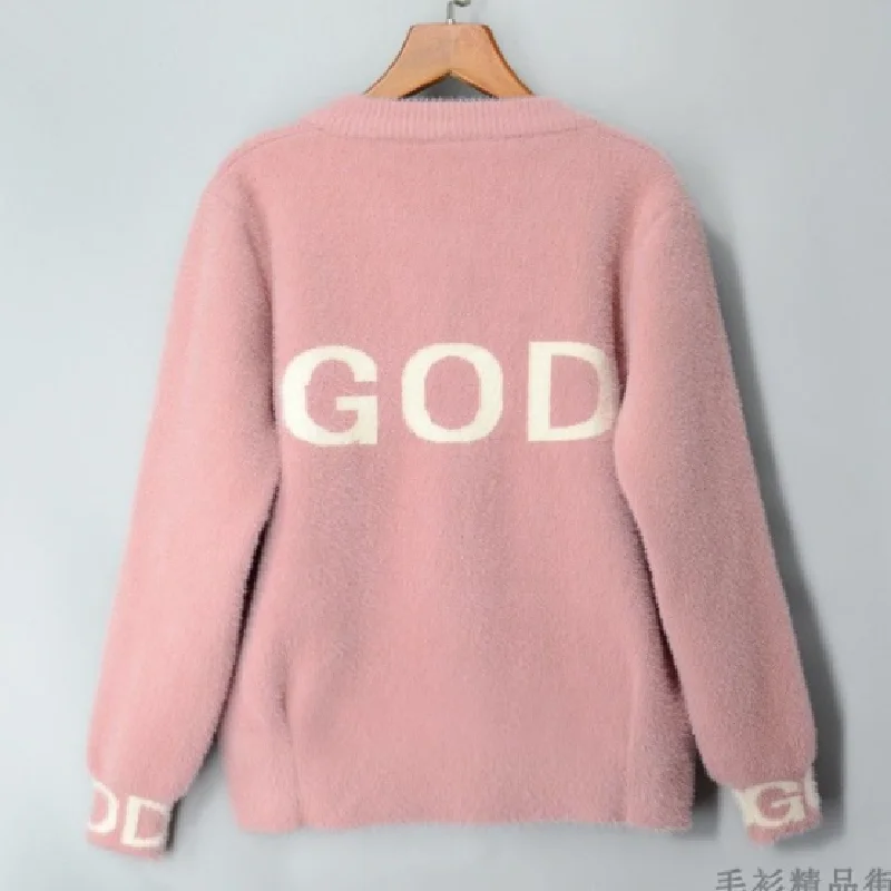 

2021 Winter Warm Teddy FurJacket Coat Women Casual Fashion Mink Faux Fur Overcoat Fluffy Loose Outerwear Female Sweatshirt