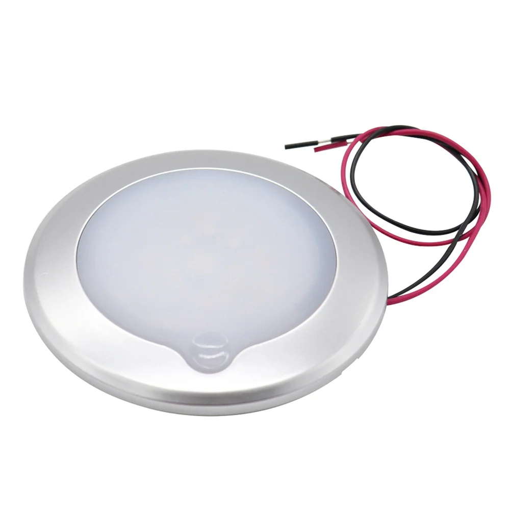 

Car Ceiling Light 95mm IP67 Waterproof Brightness Adjustable Roof Round Lamp for Ship RV