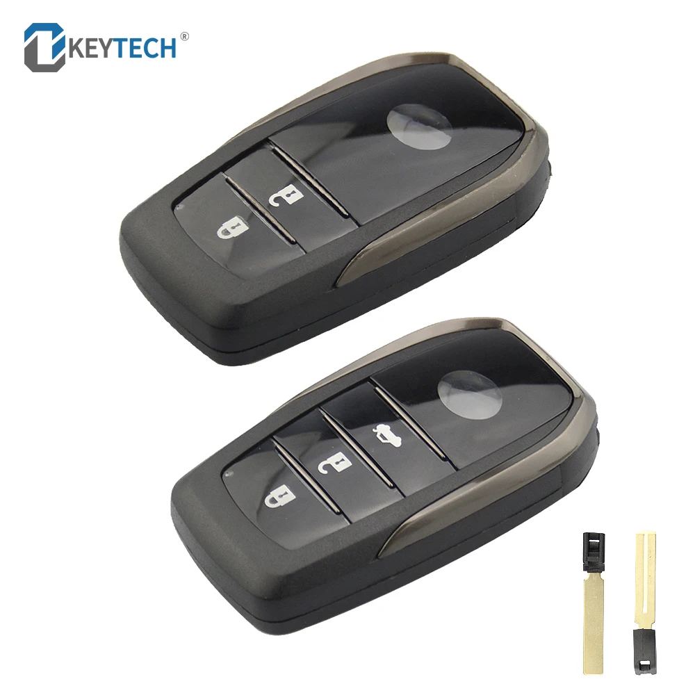 OkeyTech для Toyota Land Cruiser Crown RAV4 Corolla Camry Highlander умный пульт дистанционного ключа