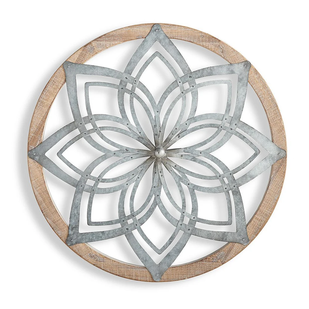 

Home Wall Decoration Medal Art Decoration, Inheriting Round Wall Art Wall Creative Metal Handmade Crafts Decoration Gifts