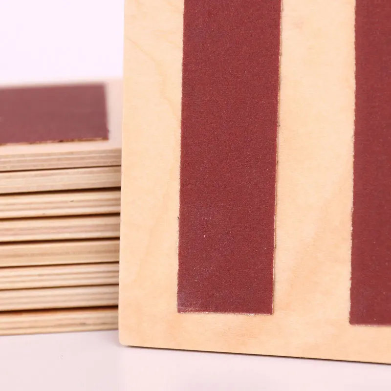 Деревянные игрушки Монтессори детская шероховатая гладкая фотография Обучающие