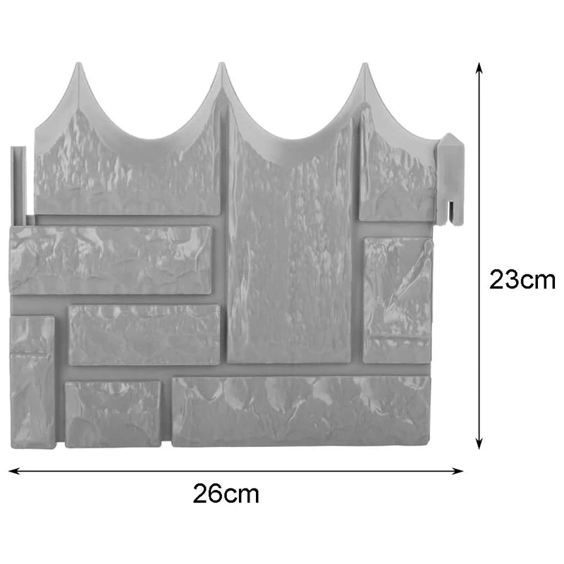 Газон набор заборов из 10 ландшафтов аксессуары для домашней установки DIY