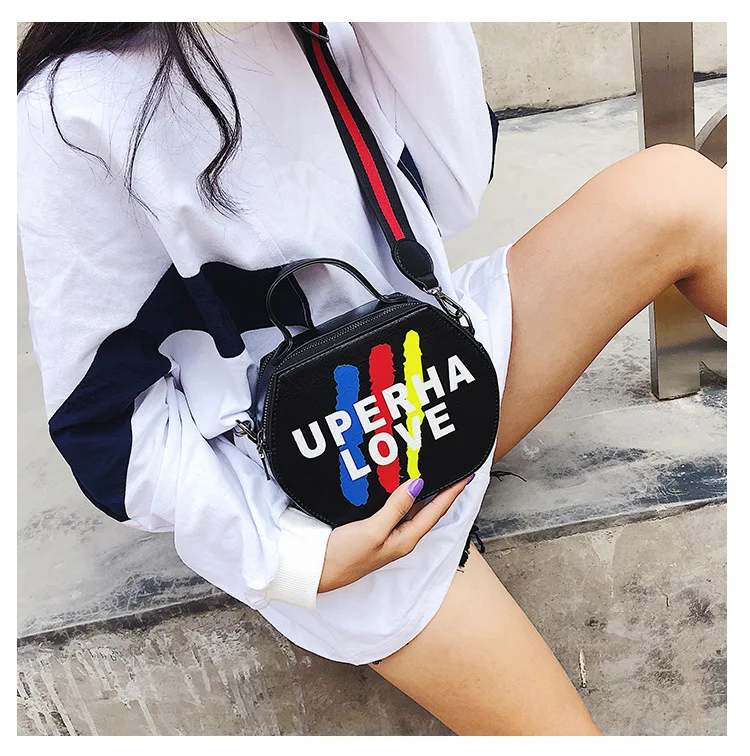 Корейская версия трехмерной шестиугольной небольшой квадратной сумки с